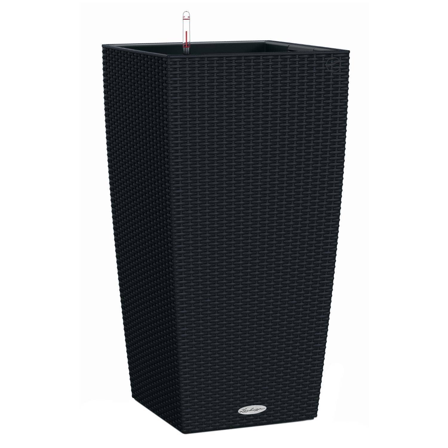 Lechuza Self Watering Planters – Engroshandel Plantekasse – LECHUZA CUBICO Cottage Poly Resin Tall Floor Planter17