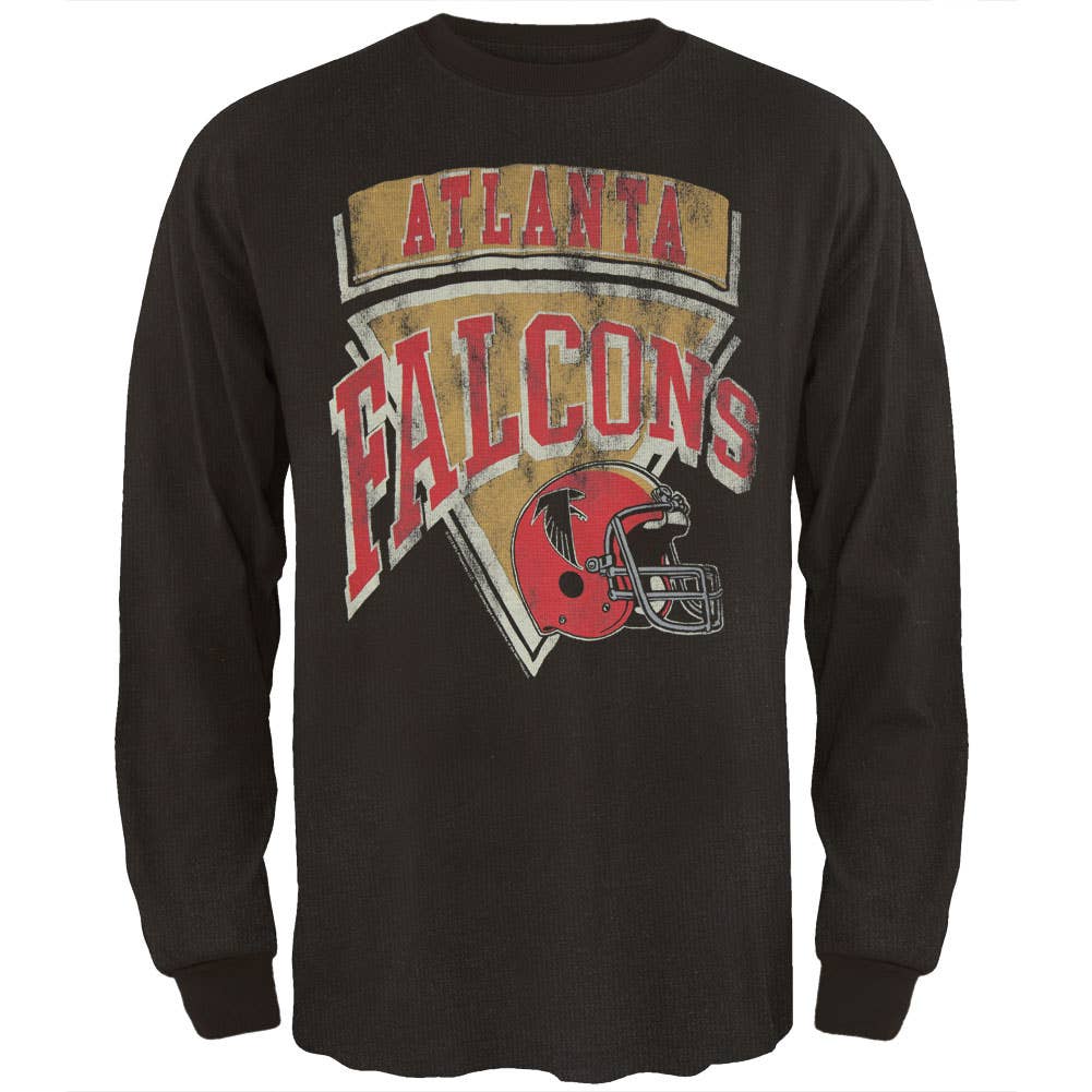 Official Store - Wholesale Screen Printed T-Shirt - Men's - Atlanta Falcons - Time Out Men's Thermal Shirt0