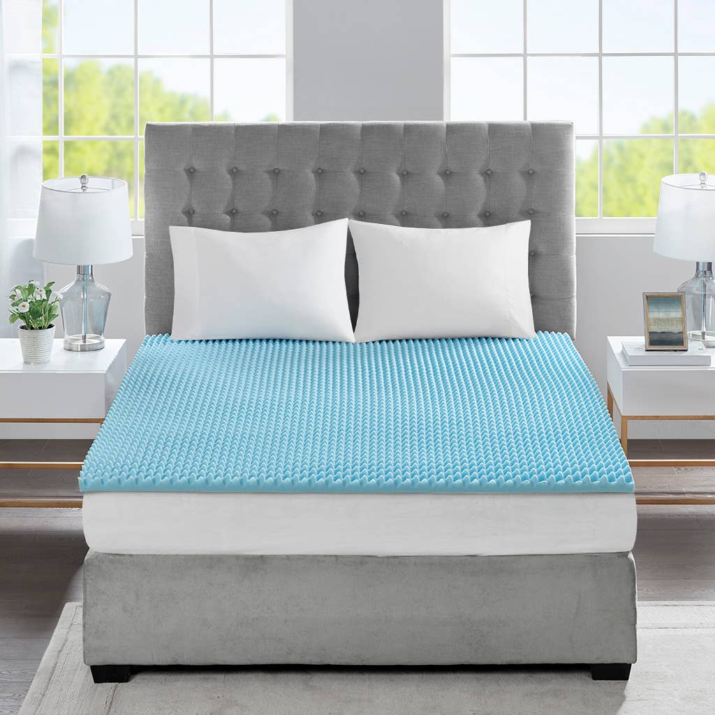 Olliix - Wholesale Mattress Pad/Protector - Cooling Gel Memory Foam Mattress Topper 1.5" or 3"1