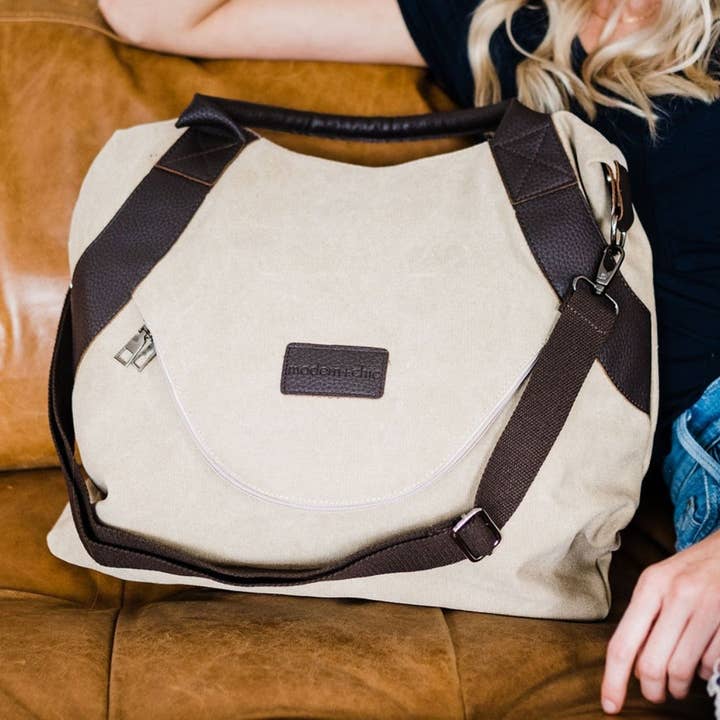 modern and chic - Wholesale Tote Bag - Women's - Kinsley Canvas Tote Shoulder Travel Handbag8