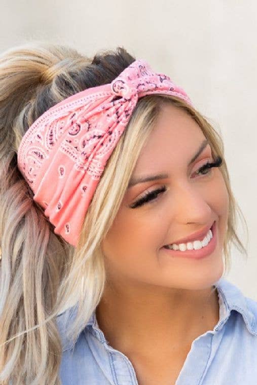 Embellish Your Life - Wholesale Fashion Headband - Women's - Bandana Headband - available in 7 colors5