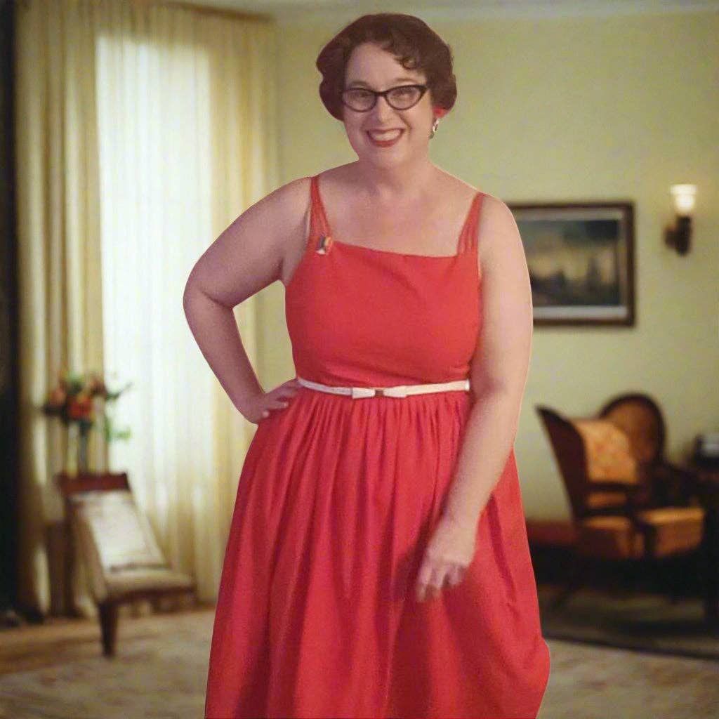 Red Tammy Circle-Kleid für Petite Größen für den Großhandel auf Faire2