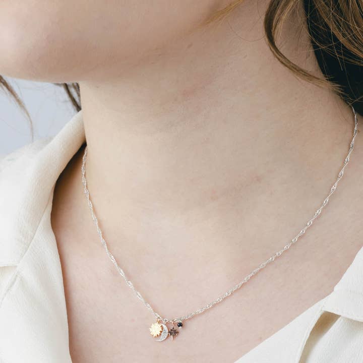 Amanda Coleman Jewelry - Wholesale Pendant/Charm Necklace - Sun Moon And Star Necklace2
