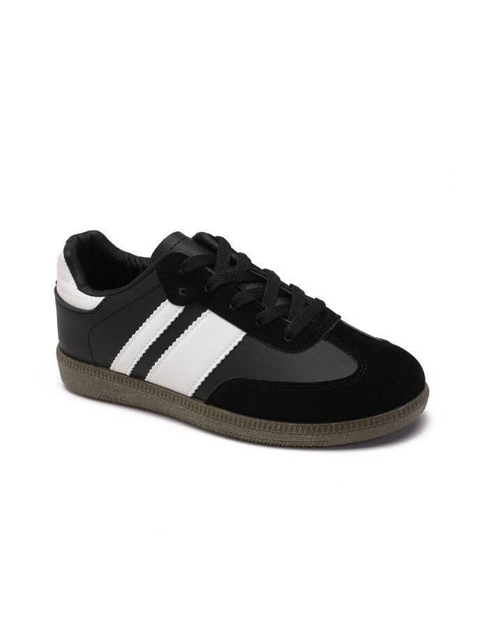No Doubt Shoes - Wholesale Lifestyle Sneakers - Women's - WOMENS LACE UP CHUNKY SIDE DETAIL TRAINERS SNEAKERS