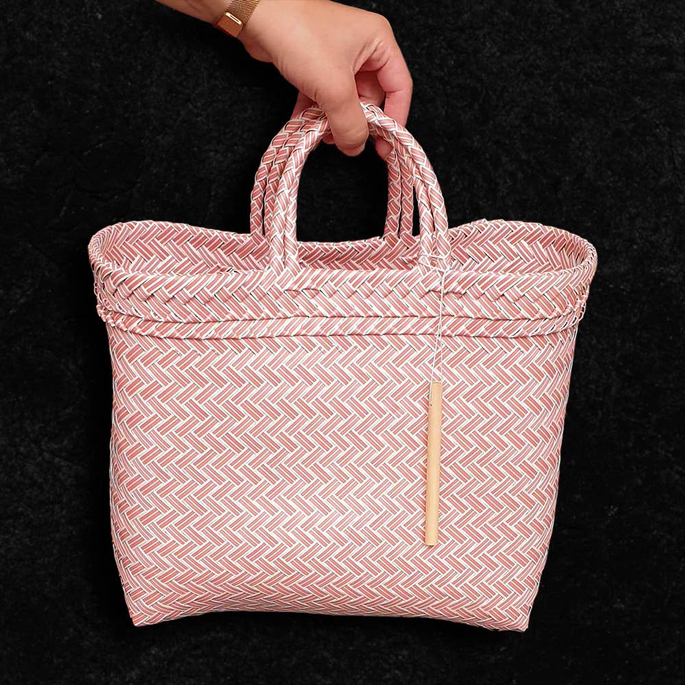 VIE - Wholesale Beach Bag - Recycled Plastic Woven Beach/Tote Bag8
