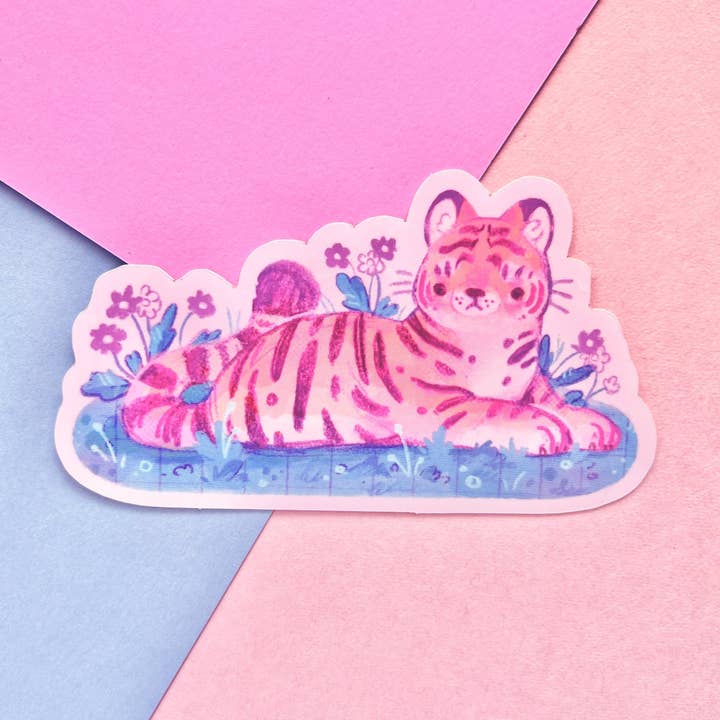 Rowan Kingsbury – Engroshandel Klistermærke – Tiger Vinyl Sticker