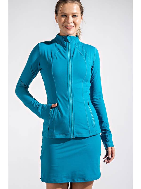 Sunday Morning - Wholesale Athletic Jacket - Women's - J733037 Butter Fitted Define Jacket