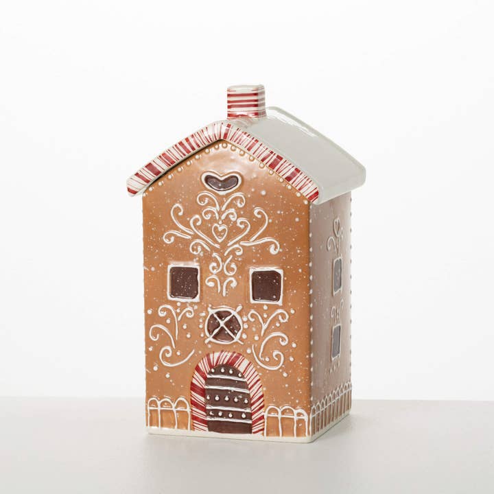 Sullivans Home Decor - Wholesale Cookie Jar - Gingerbread House Cookie Jar