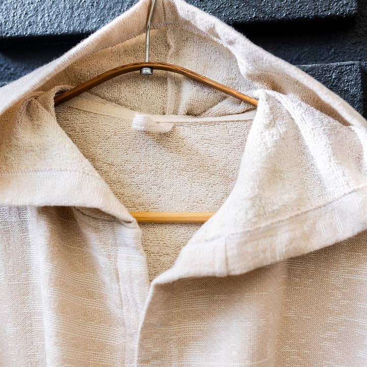 Kikoya - Wholesale Robe - Unisex - Terrybacked Bathrobe Turkish Cotton Light Weight Hood Quick3