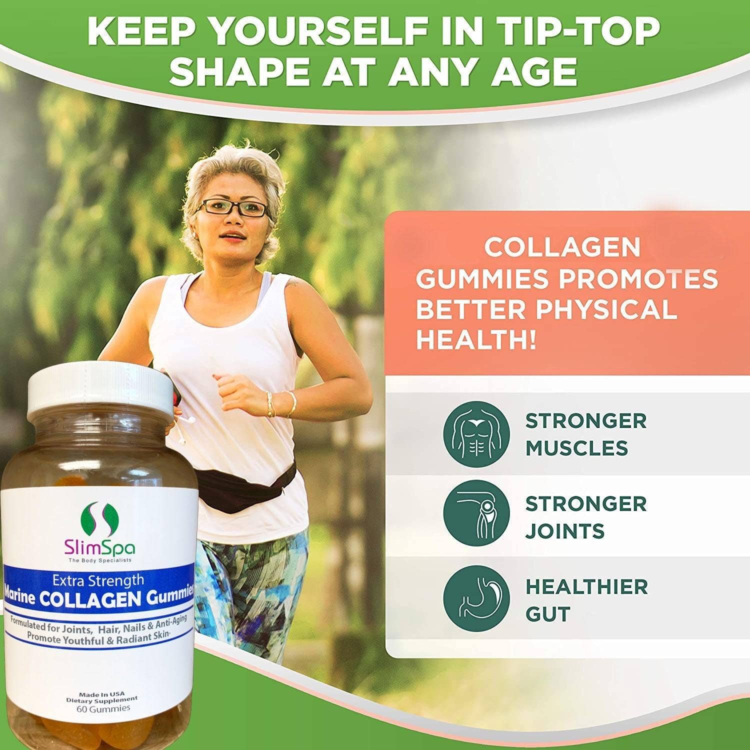 SlimSpa The Body Care Specialists - Wholesale Oral Supplement/Vitamin - Marine COLLAGEN Gummies (60)7