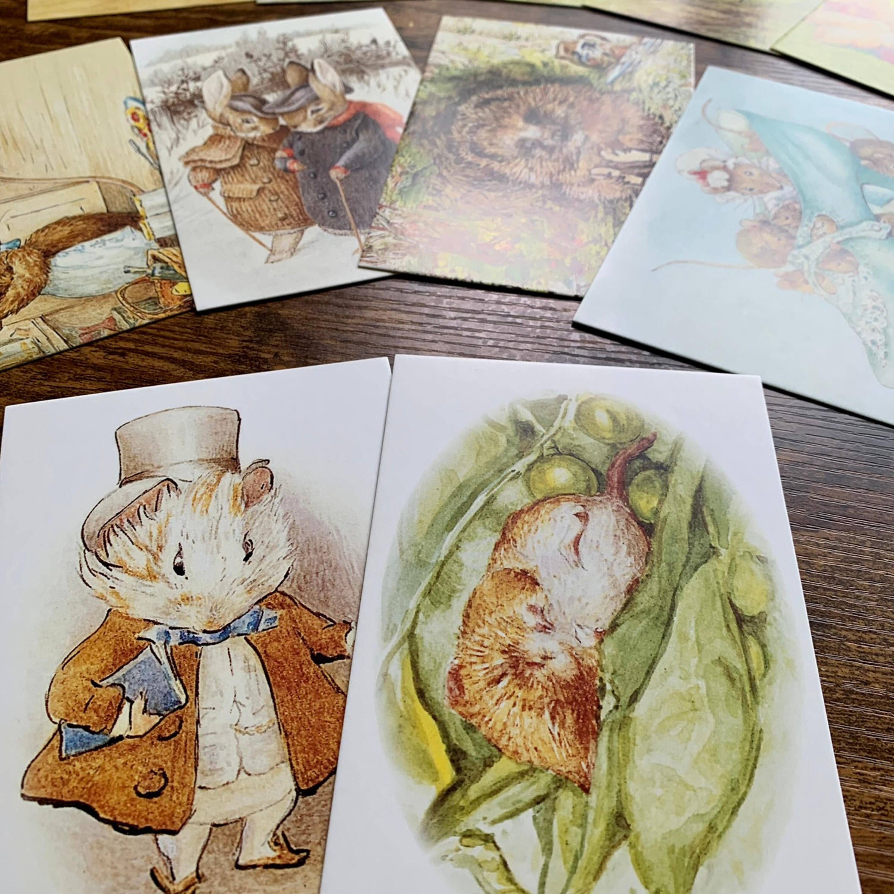 Magnifique Hearts - Wholesale Postcard Set - The World Of Peter Rabbit Postcards Art - Lucky Dip 10/20/302