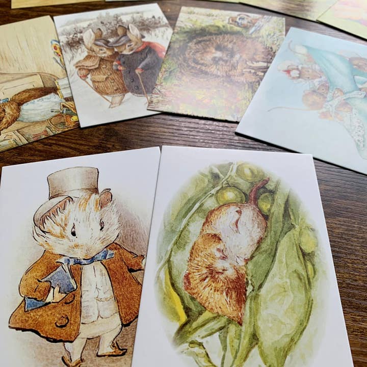 Magnifique Hearts - Wholesale Postcard Set - The World Of Peter Rabbit Postcards Art - Lucky Dip 10/20/302