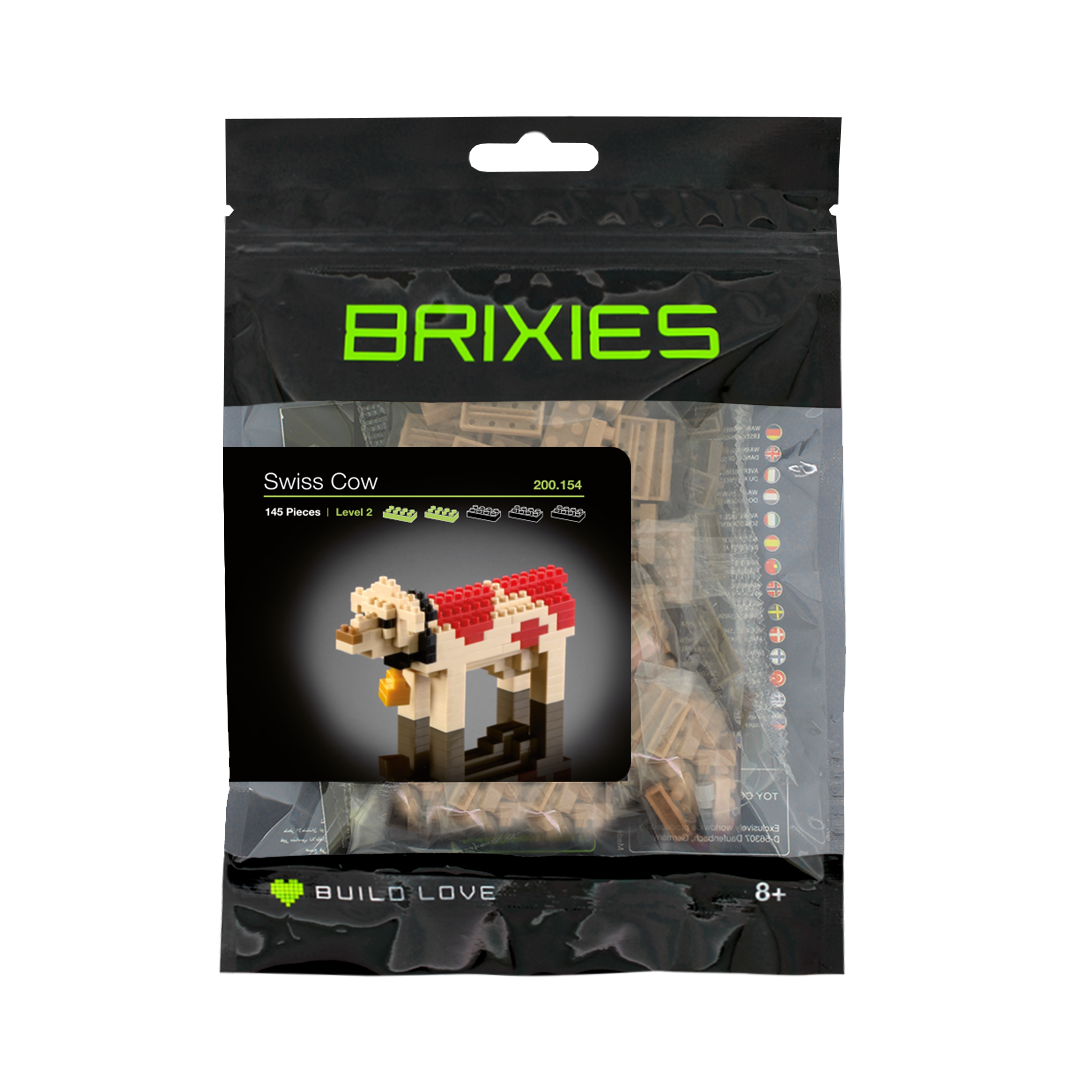 Brixies - Wholesale Build-a-Toy - Kids - BRIXIES Swiss cow1
