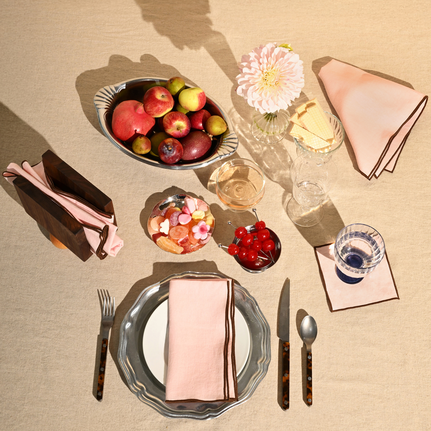 ATELIER SAUCIER - Wholesale Dinerservet - Napolitaanse Servetten | Set van 41