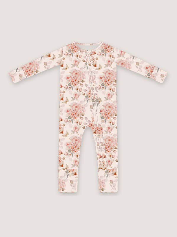 (PREORDER) Bamboo Ruffle Loungewear | Ruffle Rose for wholesale by Bleu & Co