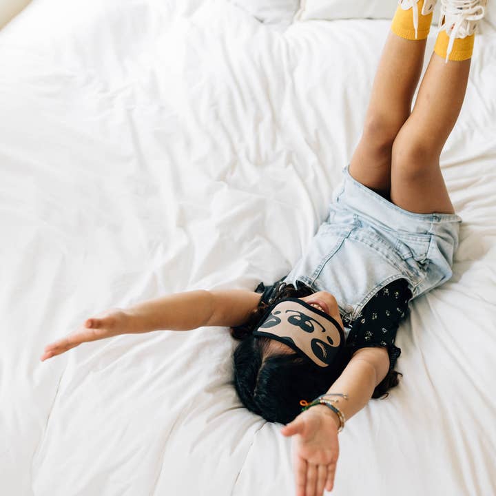 Ten Thousand Villages - Wholesale Sleep/Eye Mask - Sloth Velvet Sleep Mask5