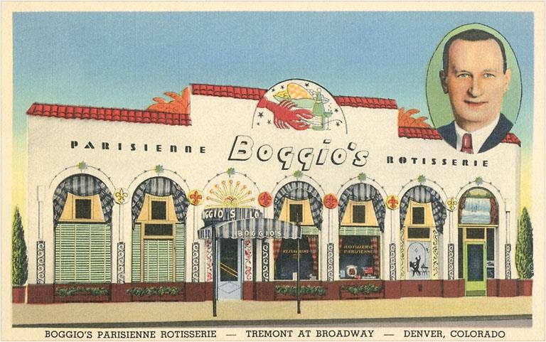 Found Image Press - Wholesale Magnet - Magnet RD-158 Boggio's Parisienne Rotisserie0