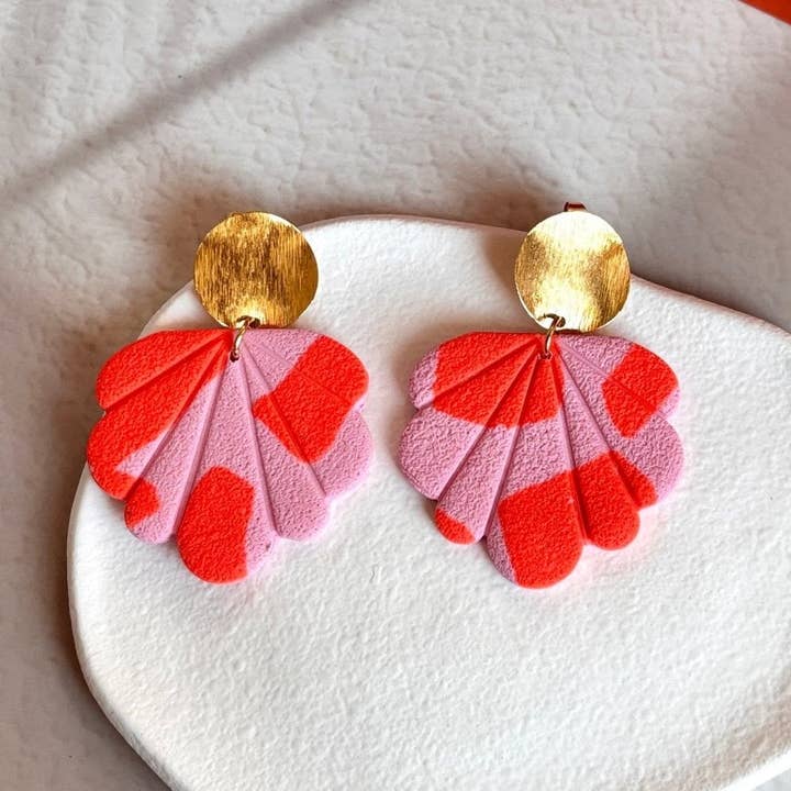 Mediterranea - Grote Bloem Oorbellen voor wholesale door DUESTELLE ITALIA