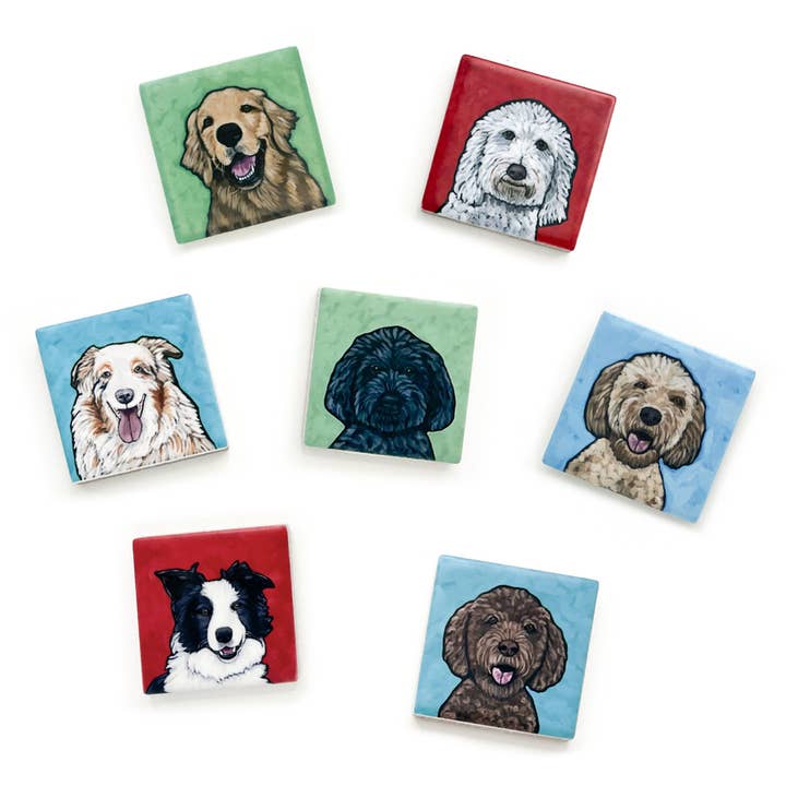 Dog Magnets for wholesale by The Cheery Pet