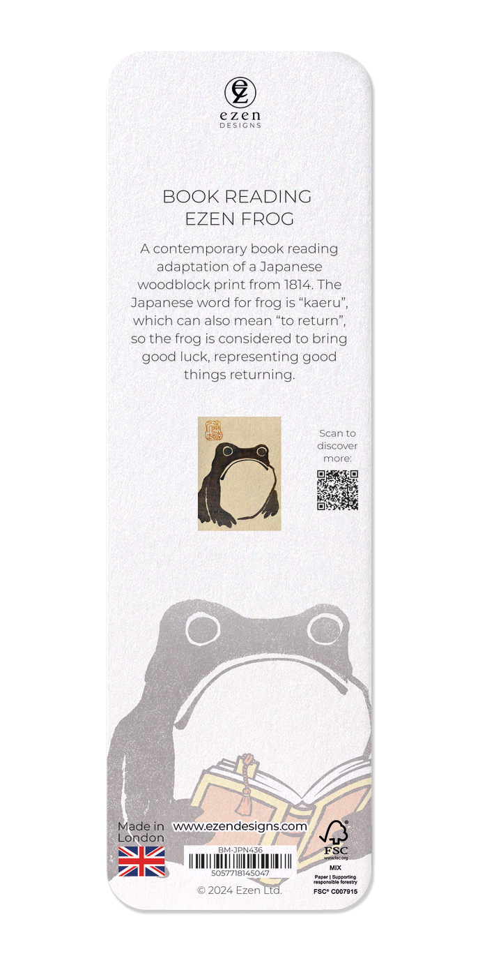 Ezen Trade - Vendita all'ingrosso Segnalibro - LIBRO READING FROG: Segnalibro giapponese1