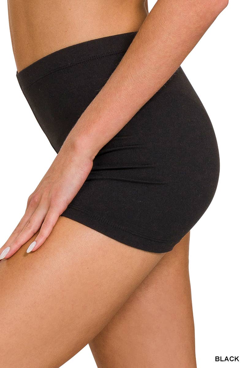 42POPS - Wholesale Athletic Shorts - Women's - ",..BRUSHED MICROFIBER WAISTBAND BIKER SHORTS1