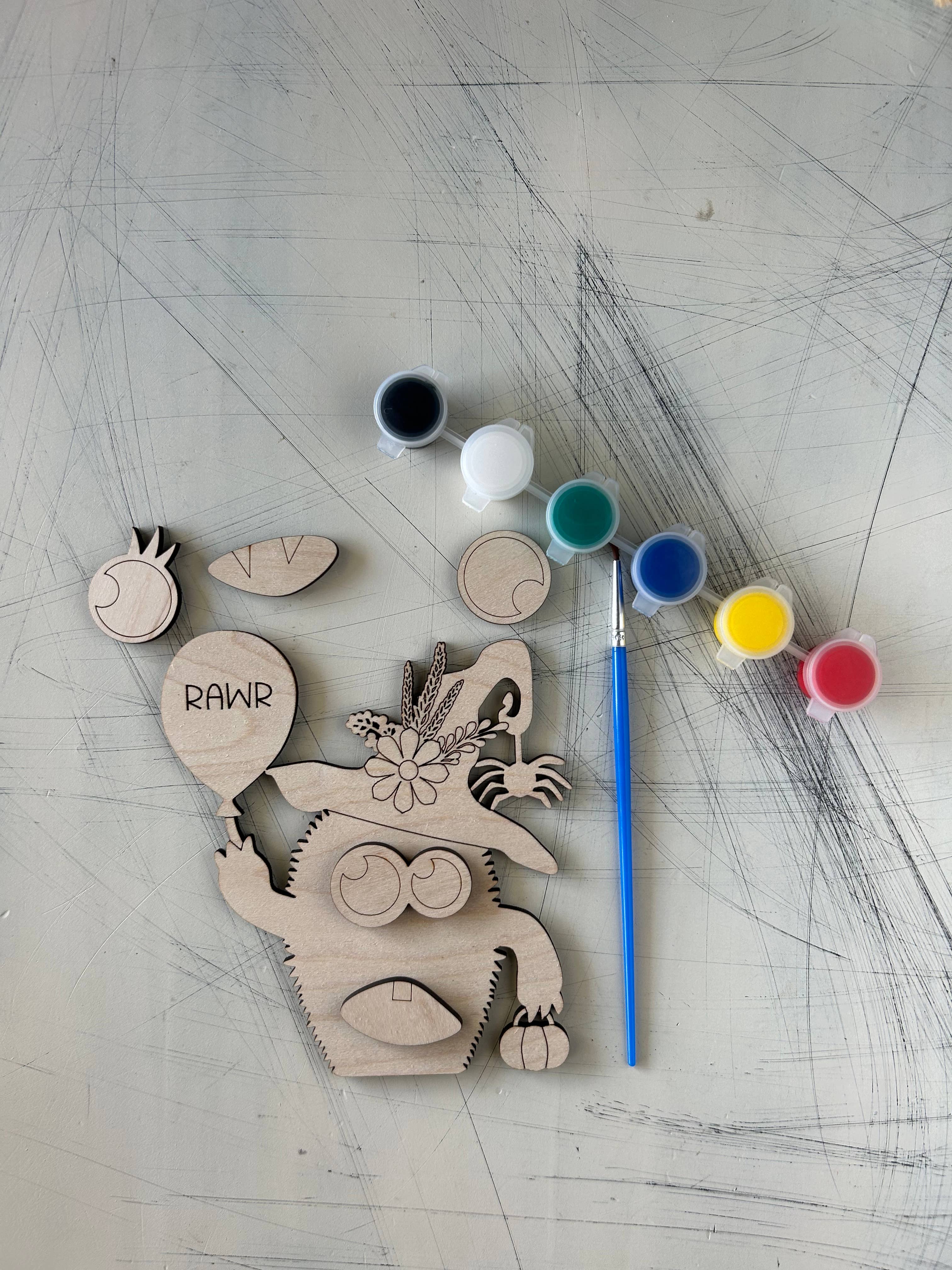 Novotny Designs - Wholesale DIY Craft Kit - Build Your Own Monster Paint Kit2