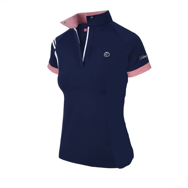 ProAir2 Polo- Navy/Rose for wholesale by Kathryn Lily Equestrian