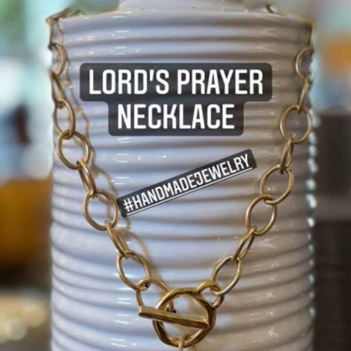 Lord’s Prayer necklace and other Purchase Wholesale big necklace. Free Returns & Net 60 Terms on Faire trending on Faire.
