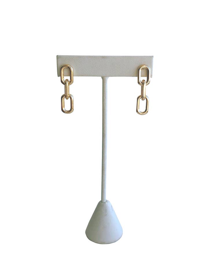 ORECCHINI A CATENA A MAGLIE ROTONDE per la vendita all'ingrosso da parte di ALIBI NYC