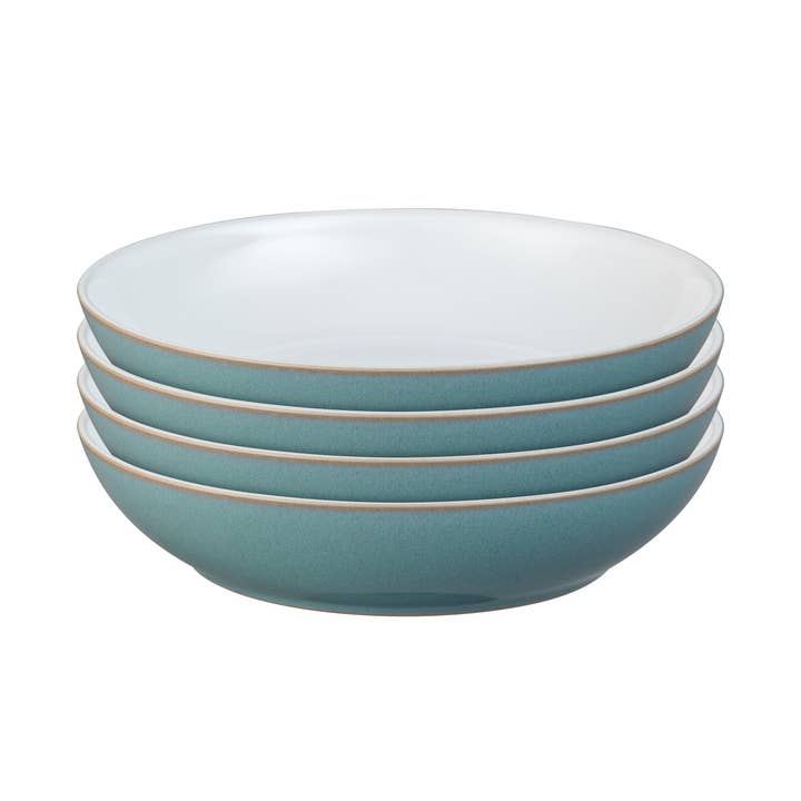 DENBY STONEWARE AZURE SET OF 4 PASTA BOWLS for wholesale by Denby Brands
