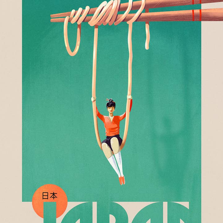 BLUE SHAKER – wholesale Art print – Mark Harrison - Japan0