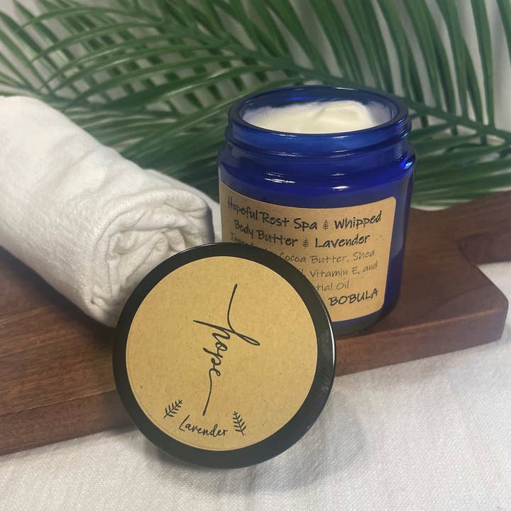 Lavender Body Butter for wholesale by Hopeful Rest Spa