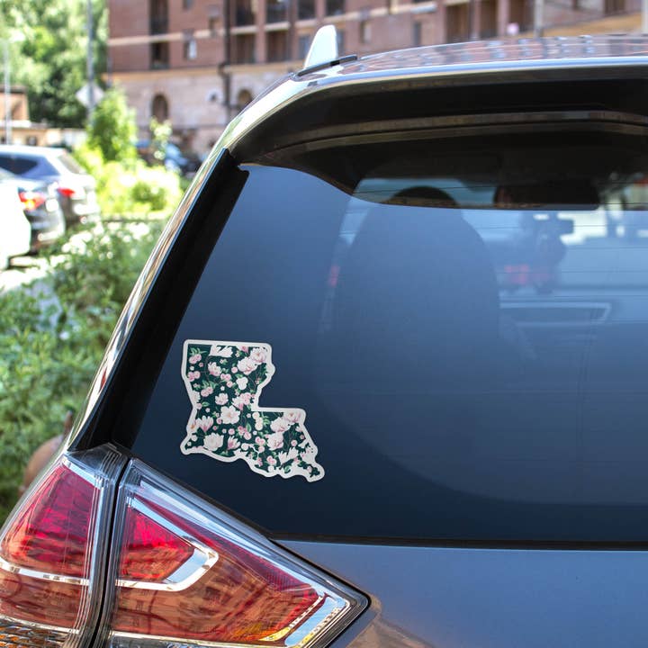 Sentinel Supply - Wholesale Sticker - Louisiana Magnolia Flower Sticker - Cute Southern Decals2