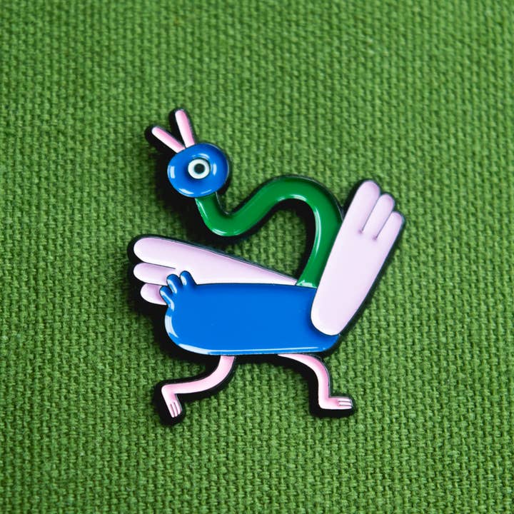 Dancing Duck Enamel Pin  and other Purchase wholesale dissent pins. Free returns & net 60 terms on Faire trending on Faire.
