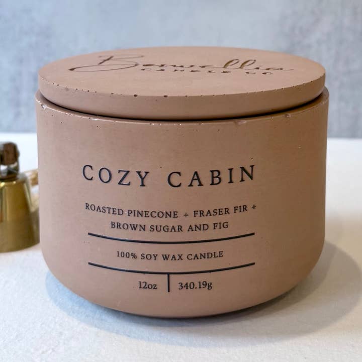 Cabane Douillette - Josué 24:15 (12oz) pour la vente par Boswellia Candle Co.