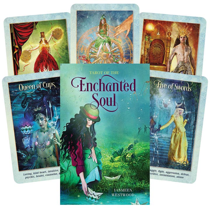 Cardshouse - Wholesale Tarot Cards - Tarot Of The Enchanted Soul Cards Schiffer Publishing