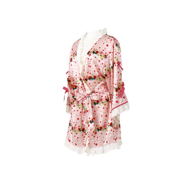 Cuconé – Engroshandel Kimono - Dame – Romantisk Pink Kimono
