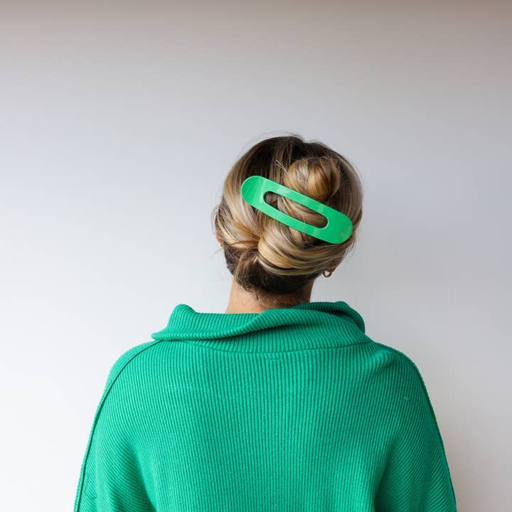 KAXI - Wholesale Hair Clip - Women's - OVERSIZED LAY DOWN CLAWS ( 33 COLORS )8