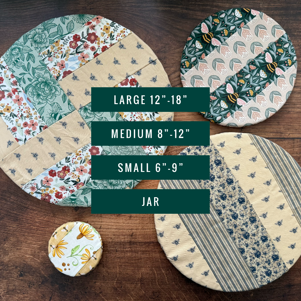 Five Oaks Farm – Wrap/saco para armazenar alimentos por atacado – Pequenas Tampas para Taças e Banneton53