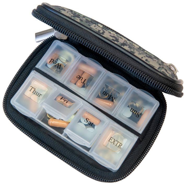 MADE EASY KIT - Wholesale Pill organiser - Made Easy Kit Pill Case - 7-Day Travel Medicine Organizer34