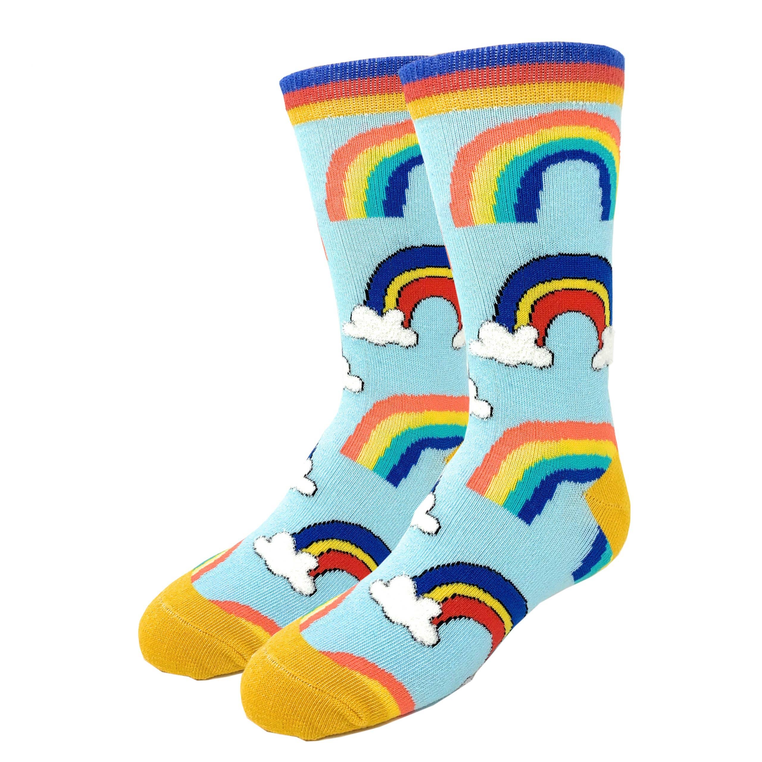 Oooh Yeah/Sock It Up/Oooh Geez Slippers - Venta al por mayor Calcetines - Niños - It's a Rainbow | Divertidos calcetines redondos de algodón para niños1