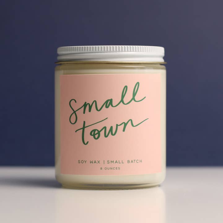 Poured Goods - Wholesale Jar/Filled Candle - Small Town - Candle3