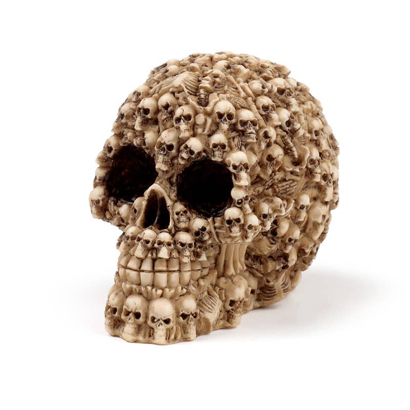 Puckator Ltd – wholesale Ornament – Multiple Skulls Head Decoration4