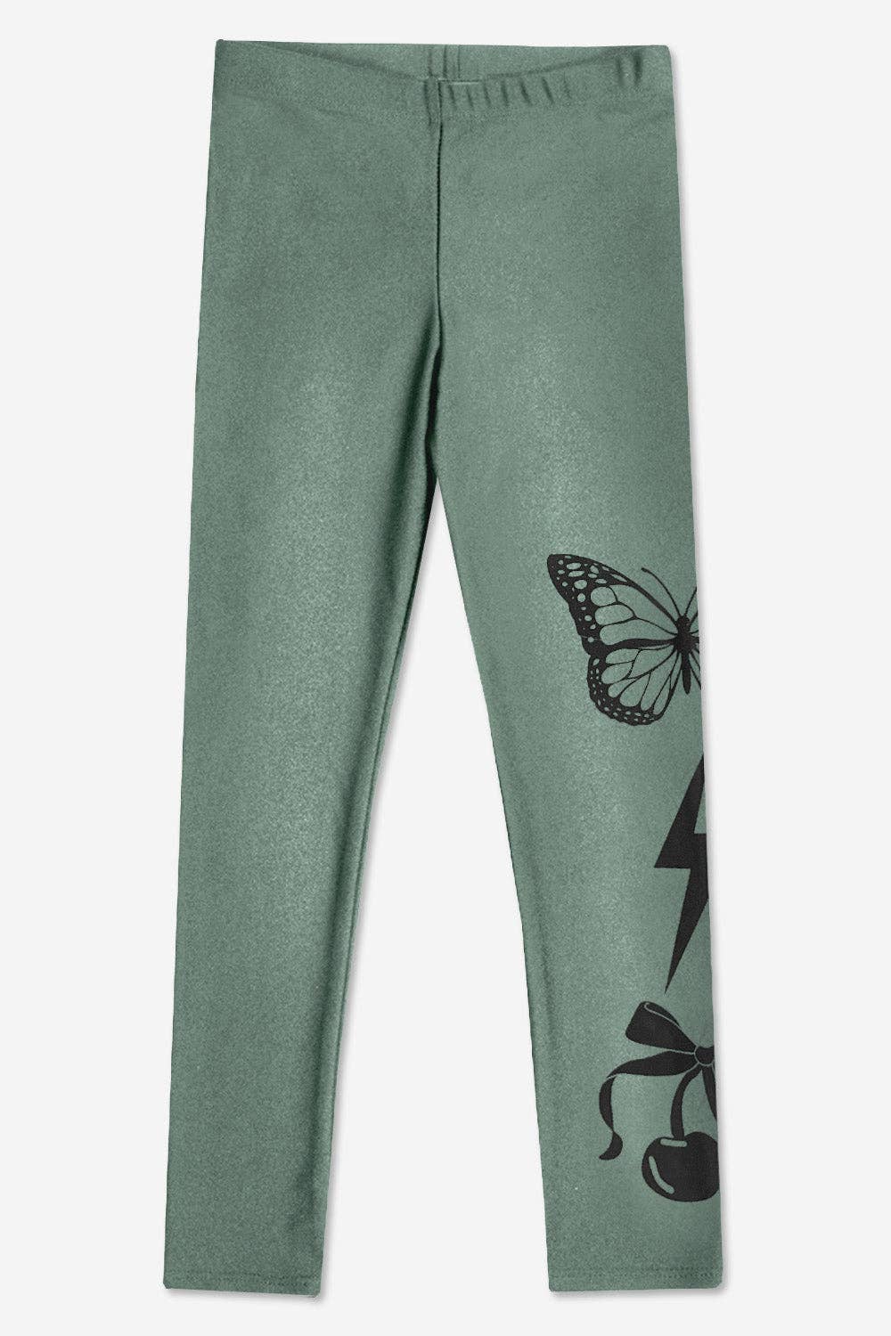 PixieLane - Wholesale Fashion Leggings - Kids - High Shine Long Legging36