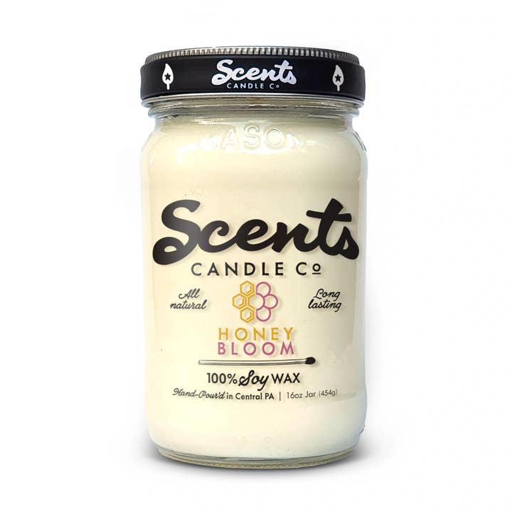 Scents Candle Co. Honey Bloom Soy Wax Candles for wholesale by Scents Candle Co