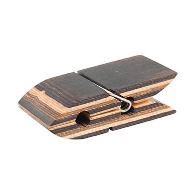 4 „natuurlijke pakka-tasclip voor wholesale door Island Bamboo