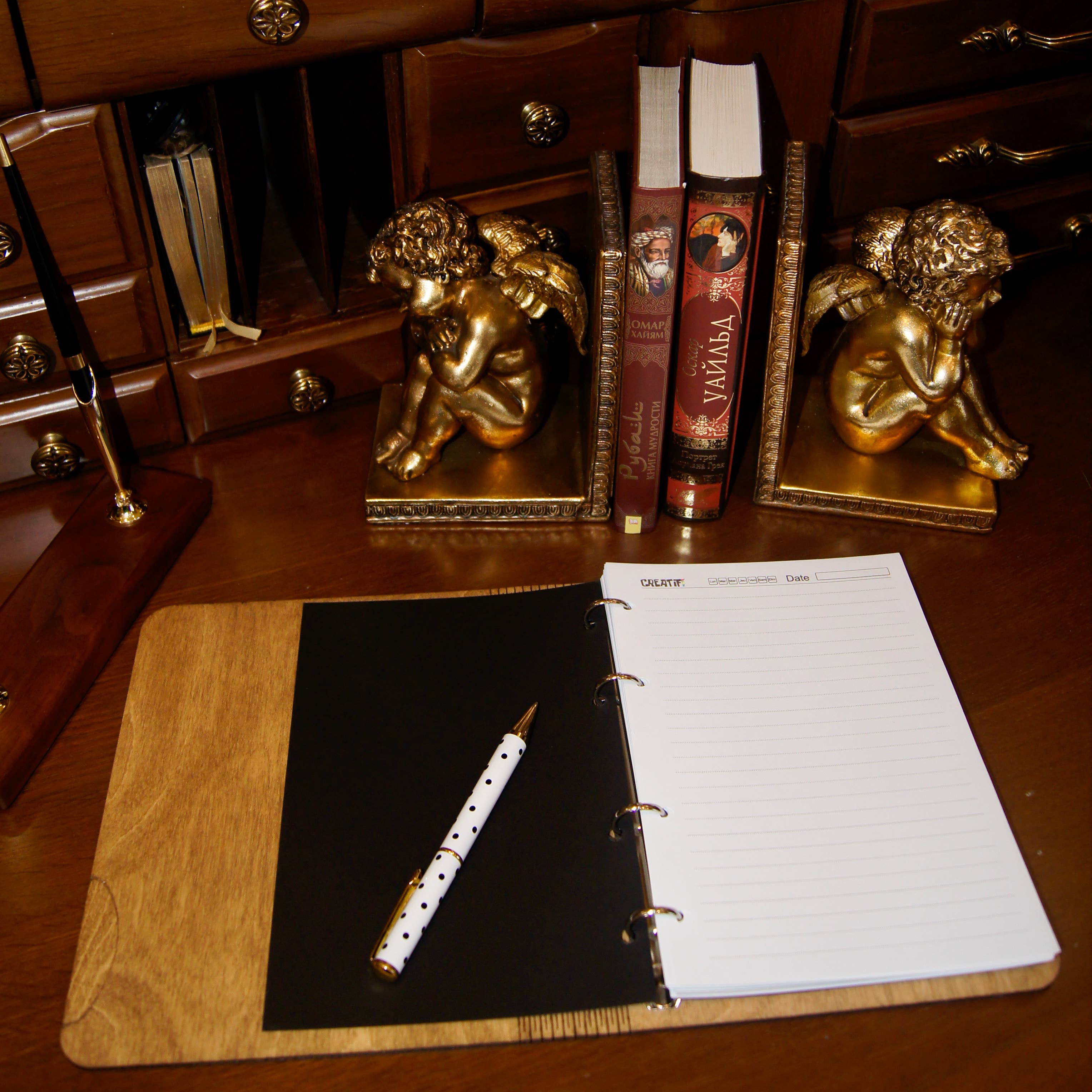 HARMANDI - Wholesale Notebook - Wooden notebook - lines2