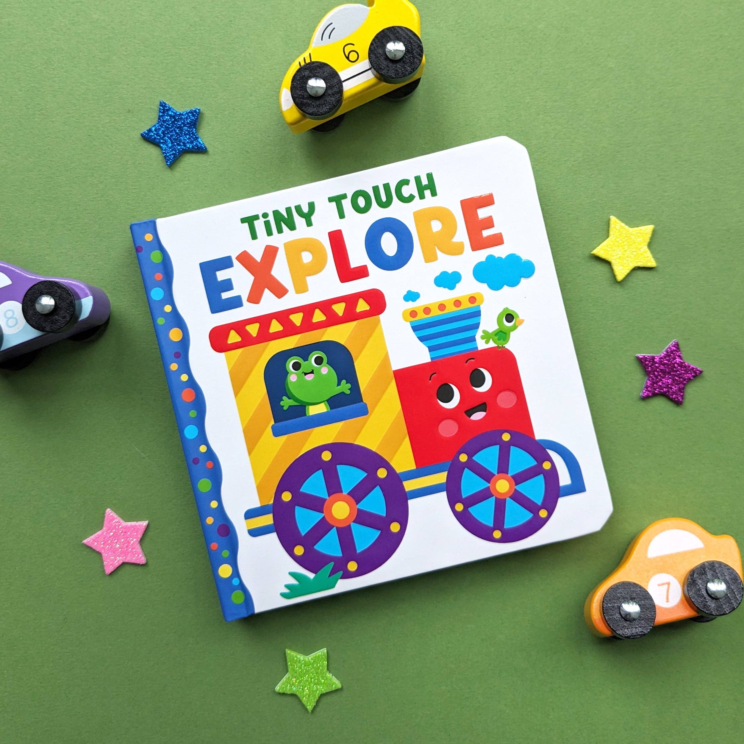 Robert Frederick Ltd - Wholesale Baby & Toddler Book (0-2) - Tiny Touch Explore: Bright and Textured Baby Board Book for Ages 0-2 – Interactive Touch-and-Feel Book with Colourful Characters4