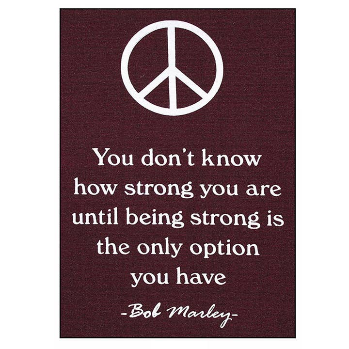 Natures Artifacts Inc - Wholesale Banner - Peace Banner Bob Marley | Meditation Banner