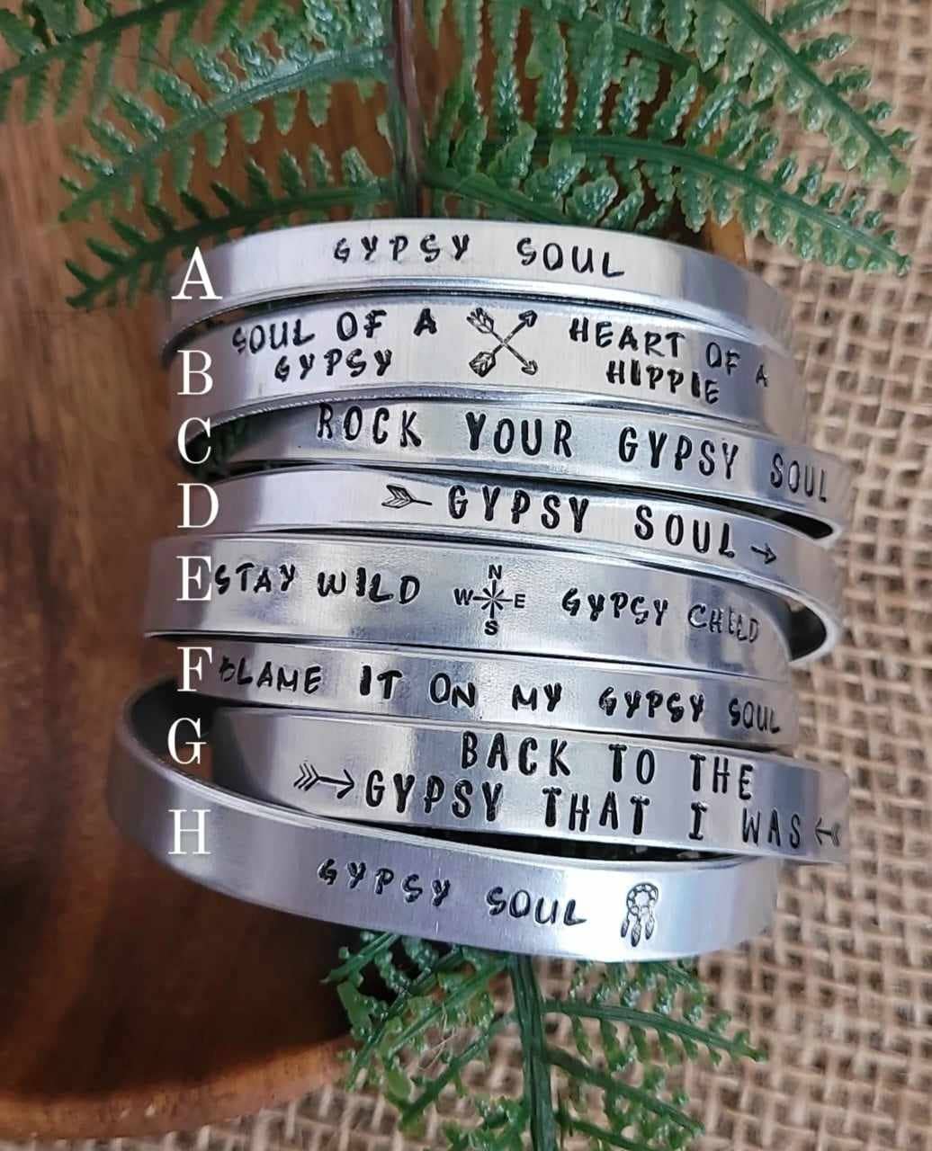 Jangles by Jan - Wholesale Cuff Bracelet - Hand stamped gypsy cuffs1